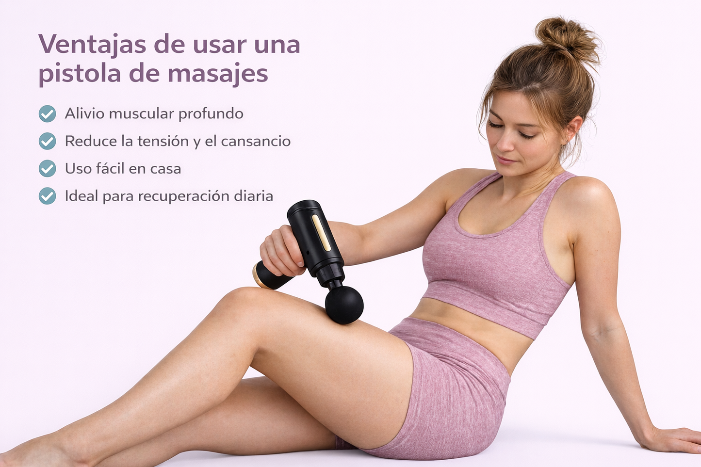 Pistola de masajes