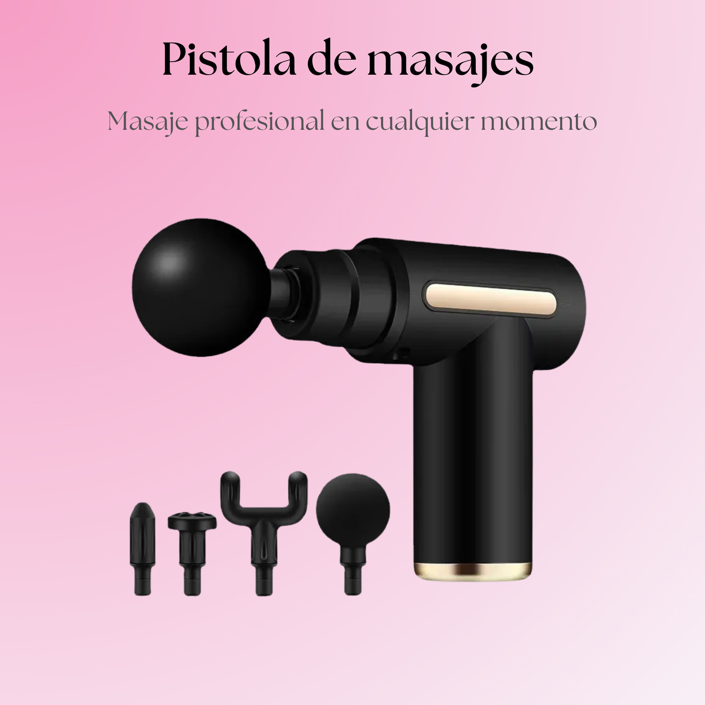 Pistola de masajes